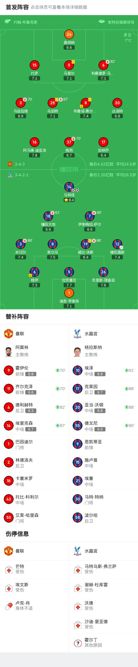 水晶宫主场抢分，保持中游位置的简单介绍