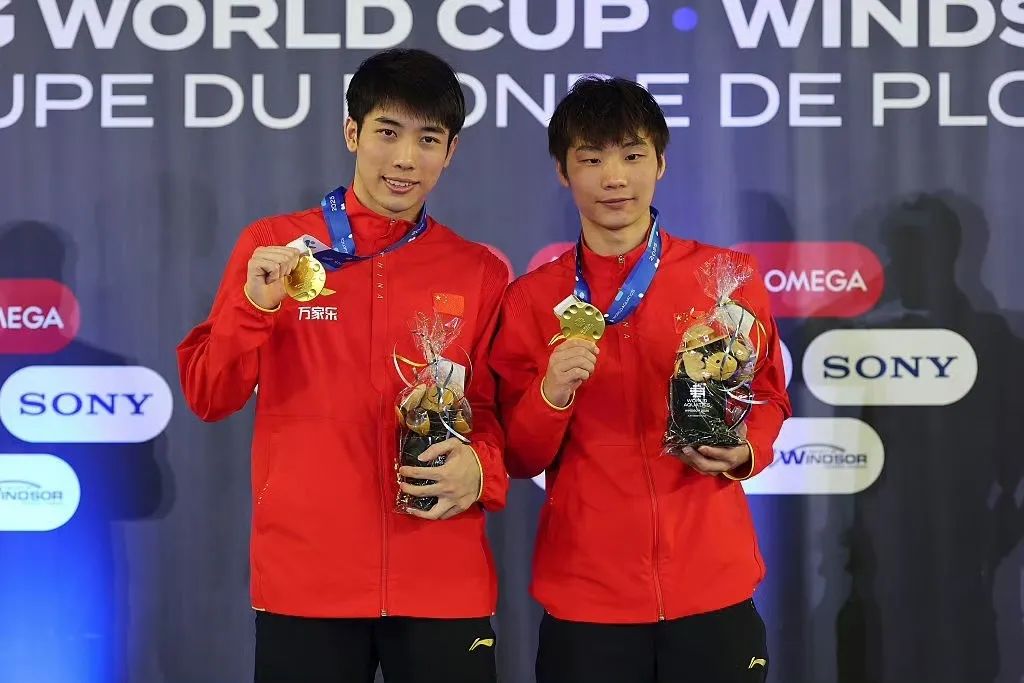 跳水世界杯冠军受邀参加体育盛典