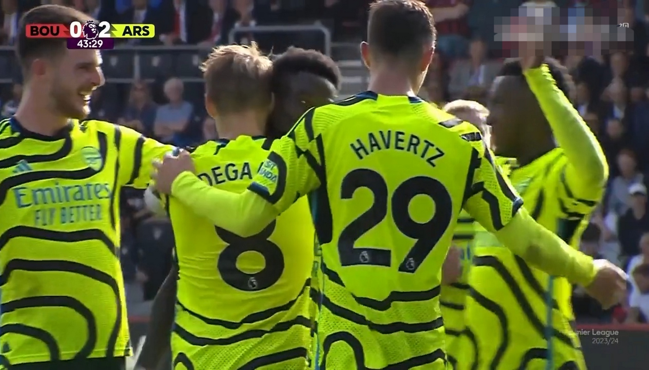 伯恩茅斯主场击败阿森纳，豪取胜利